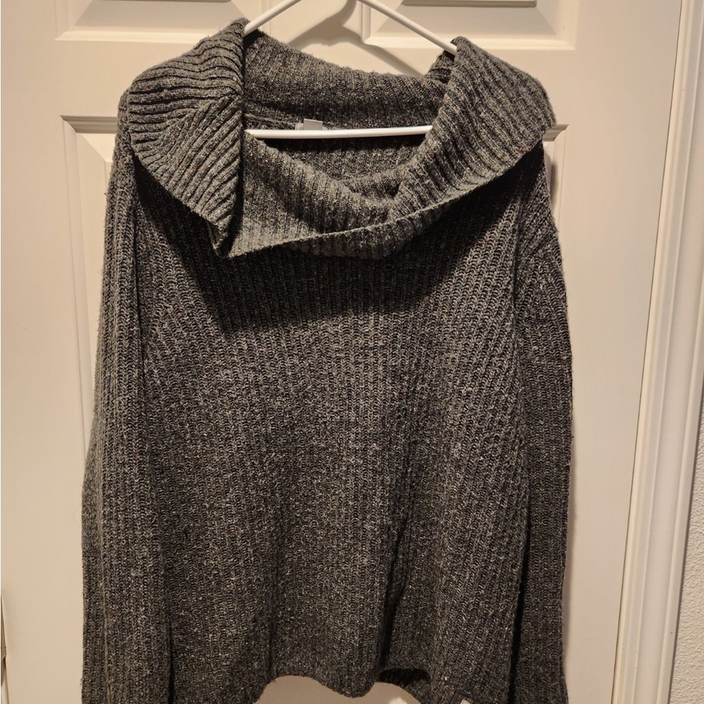 Carhartt Charcoal Cowl Neck Sweater XL